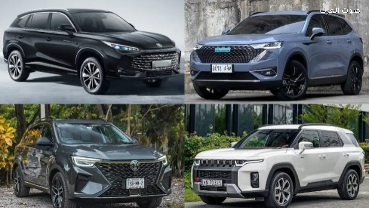سيارات عائلية صينية جديدة تصل مصر في 2026