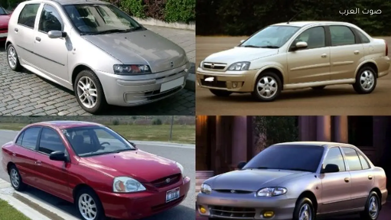 سيارات مستعملة متاحة للبيع بسعر 200 ألف جنيه