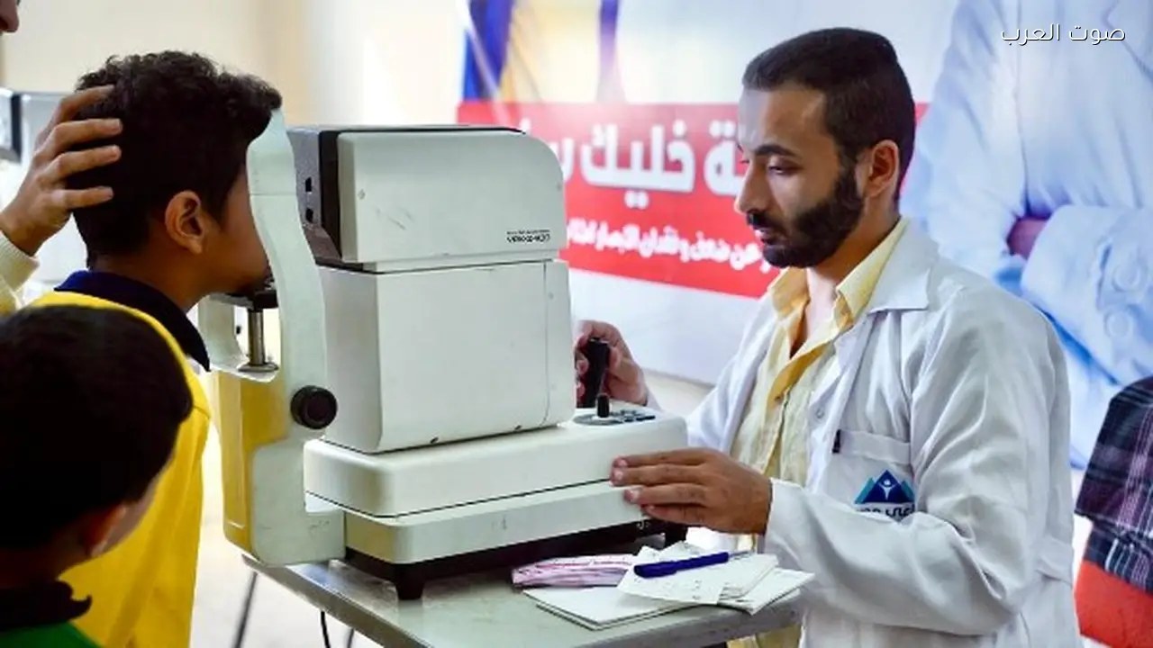 صناع الخير توزع نظارات طبية مجانية على المحتاجين في بورسعيد