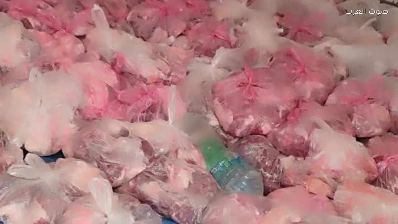 ضبط 254 كيلو من اللحوم والدواجن غير صالحة للاستهلاك بالغربية