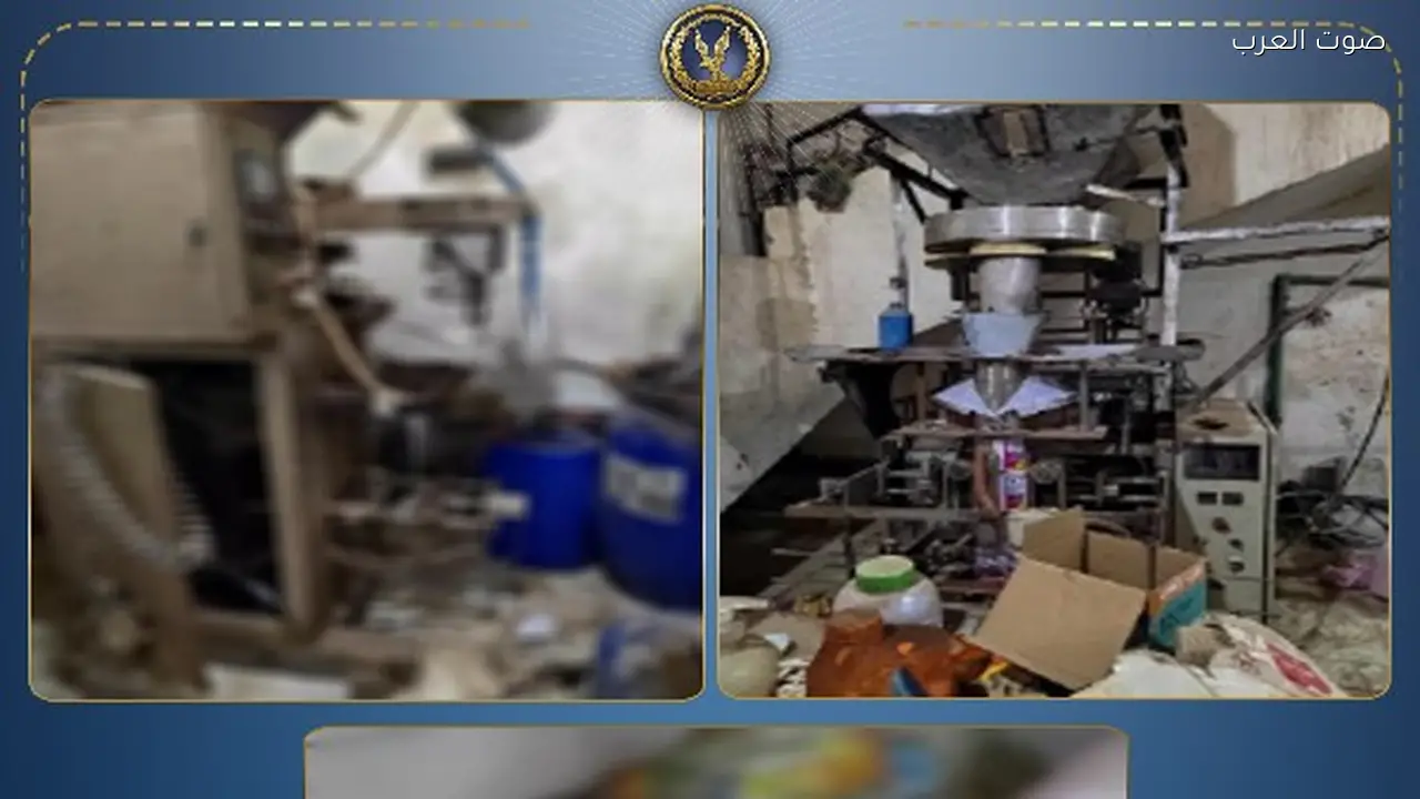 ضبط 5 أطنان من المنظفات المغشوشة في مصنع بالقاهرة