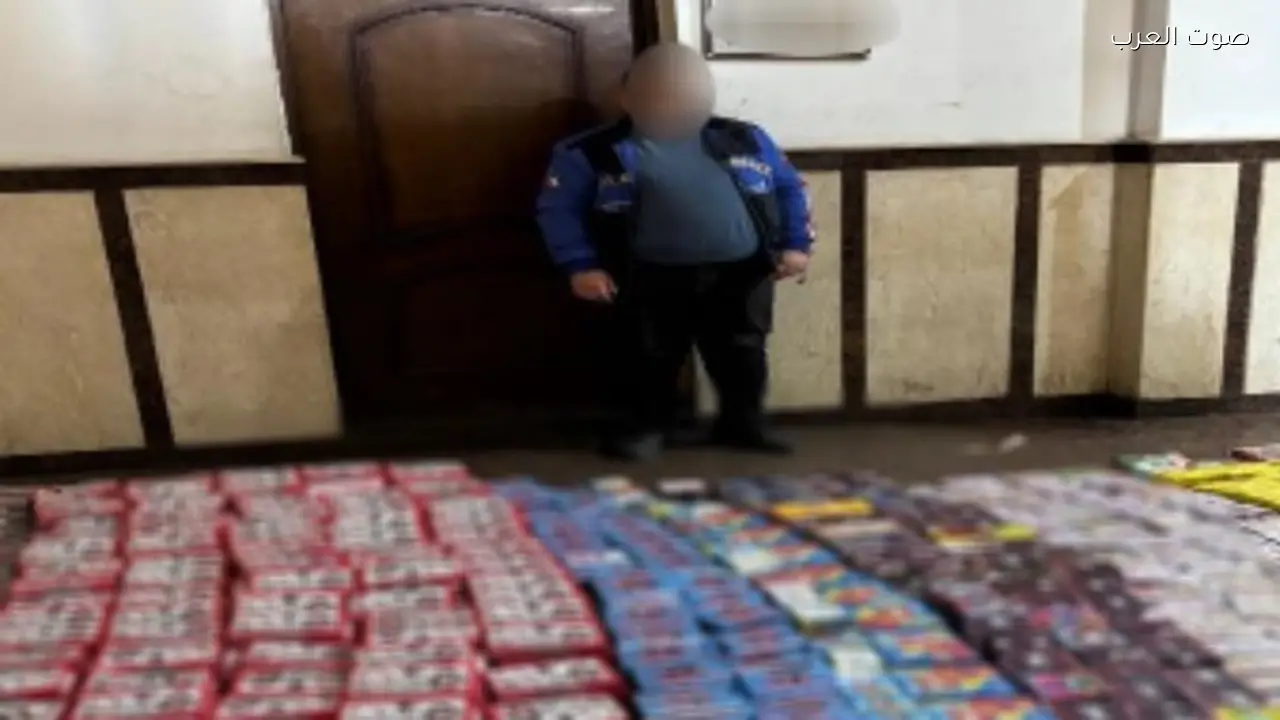 ضبط 700 ألف لعبة نارية في مخزن بالإسكندرية