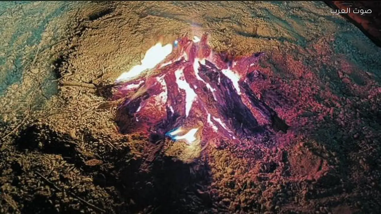 ضبط مواطن أشعل النار في محمية طويق الطبيعية