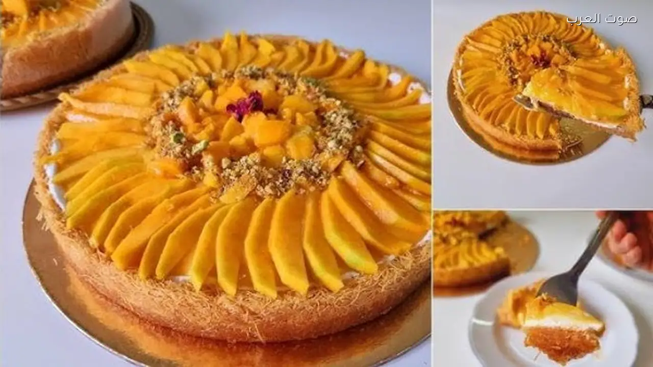 طريقة تحضير الكنافة بالمانجا بخطوات بسيطة