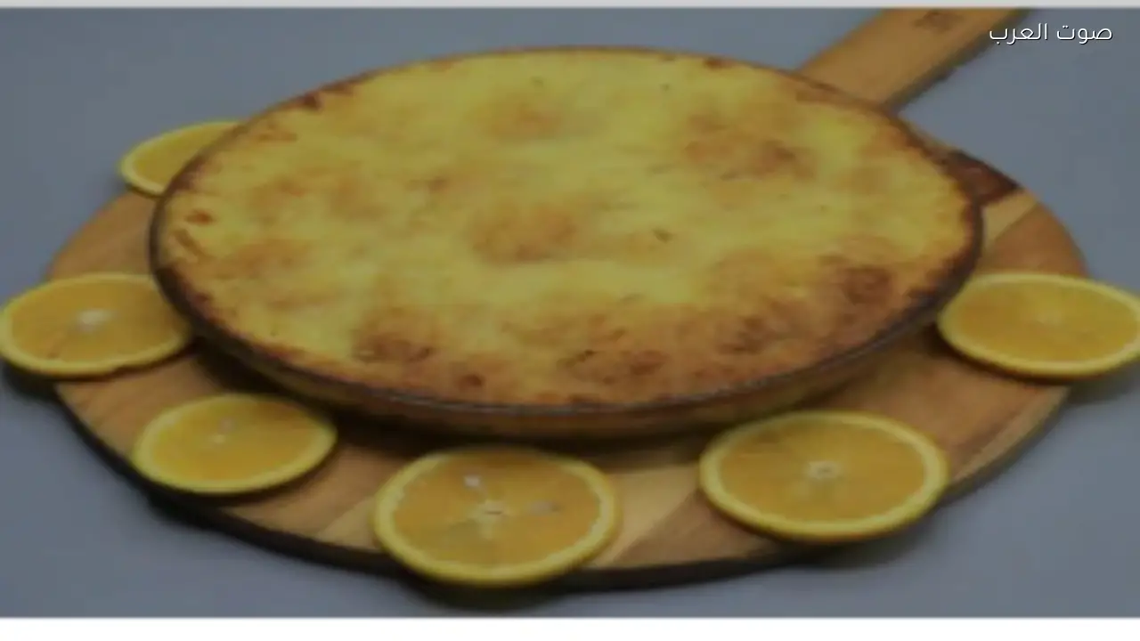 طريقة تحضير كنافة بالكاسترد والبرتقال في رمضان