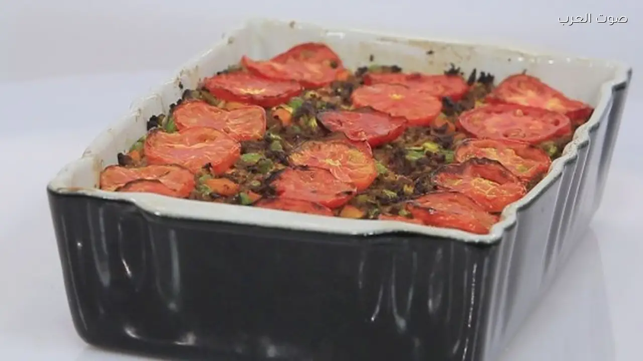 طريقة تحضير لسان عصفور مع كفتة والخضار