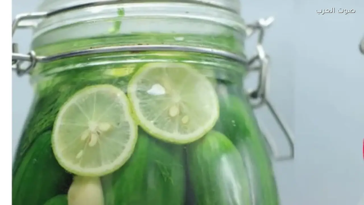 طريقة سهلة لعمل خيار مخلل في المنزل قبل رمضان