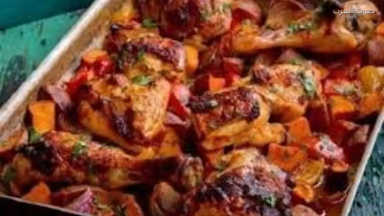 طريقة سهلة لعمل طاجن التورلي بالدجاج في الفرن