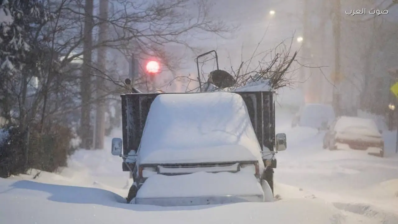 عاصفة ثلجية تضرب نيويورك وولايات أمريكية أخرى