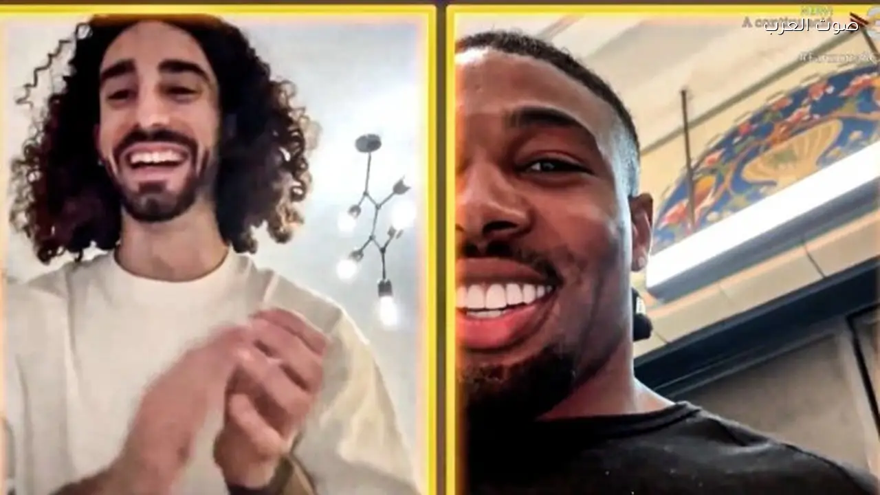 لقطة طريفة تجمع كوكوريلا وأداما تراوري بعد مشاجرة الدوري