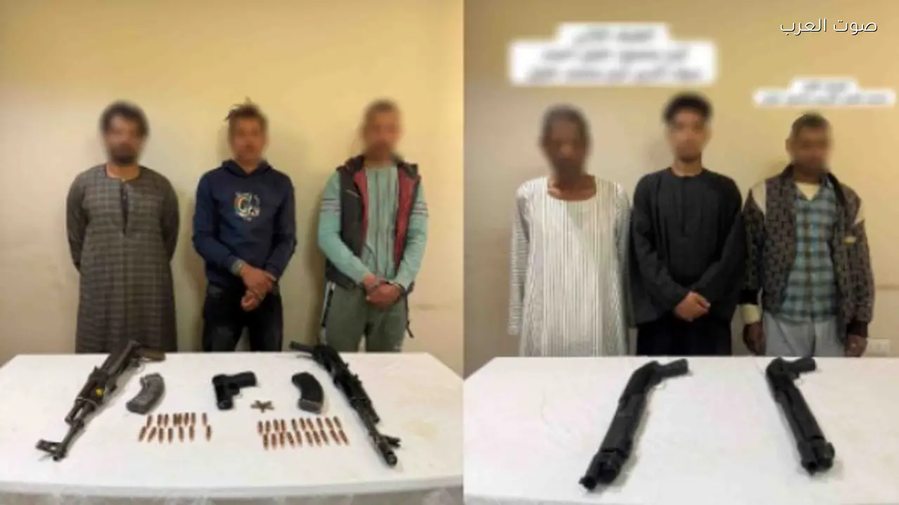 مشاجرة مسلحة في قنا تنتهي بضبط الأطراف المتورطة