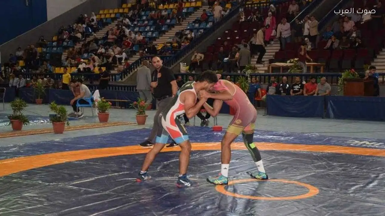 مصطفى حسين يفوز بذهبية بطولة الرانك العالمي للمصارعة