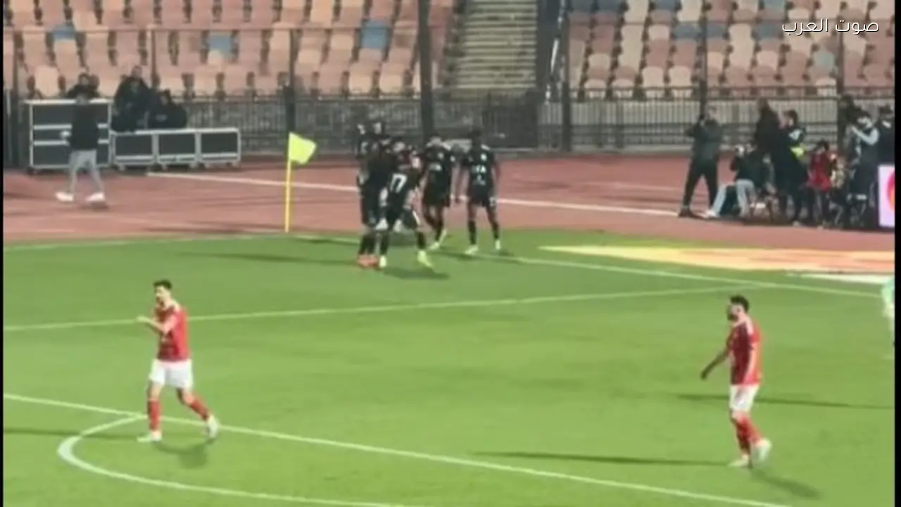 مصطفى سعد ميسي يفتتح التسجيل لزد ضد الأهلي بالدوري