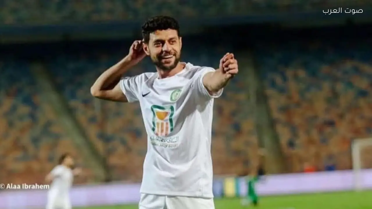 مصطفى شلبي يوضح سبب احتفاله بـ «القوس والسهم» ضد الأهلي