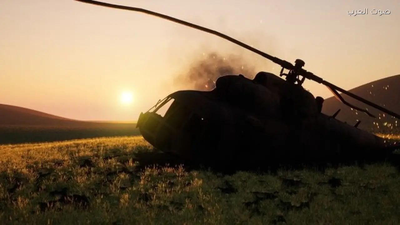 مقتل 4 في سقوط مروحية تدريب للجيش الإيراني