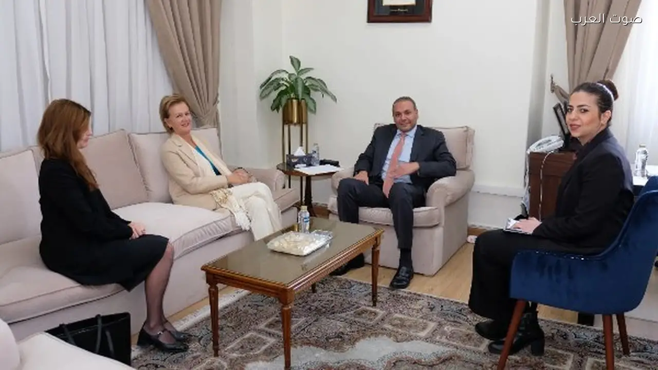 منزلاوي يستقبل سفيرة الاتحاد الأوروبي لتعزيز التعاون مع الجامعة العربية
