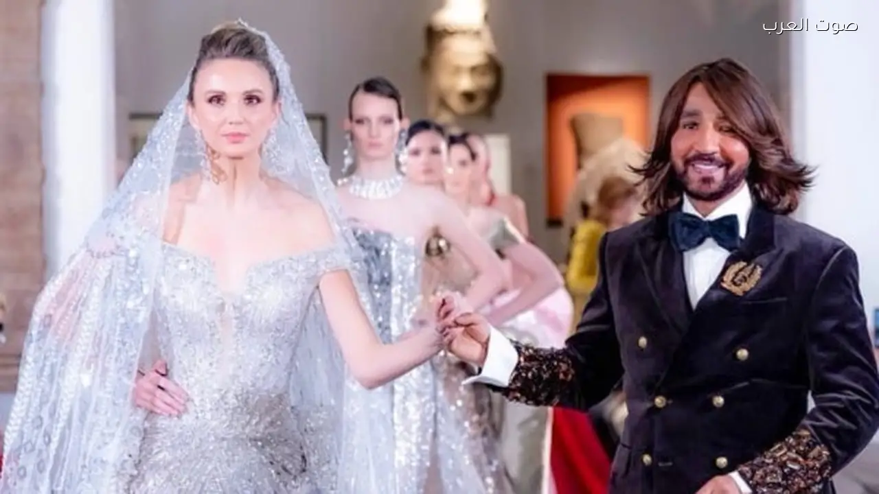 هاني البحيري يتألق في أسبوع الموضة الفرنسي مع شيرين عبدالوهاب