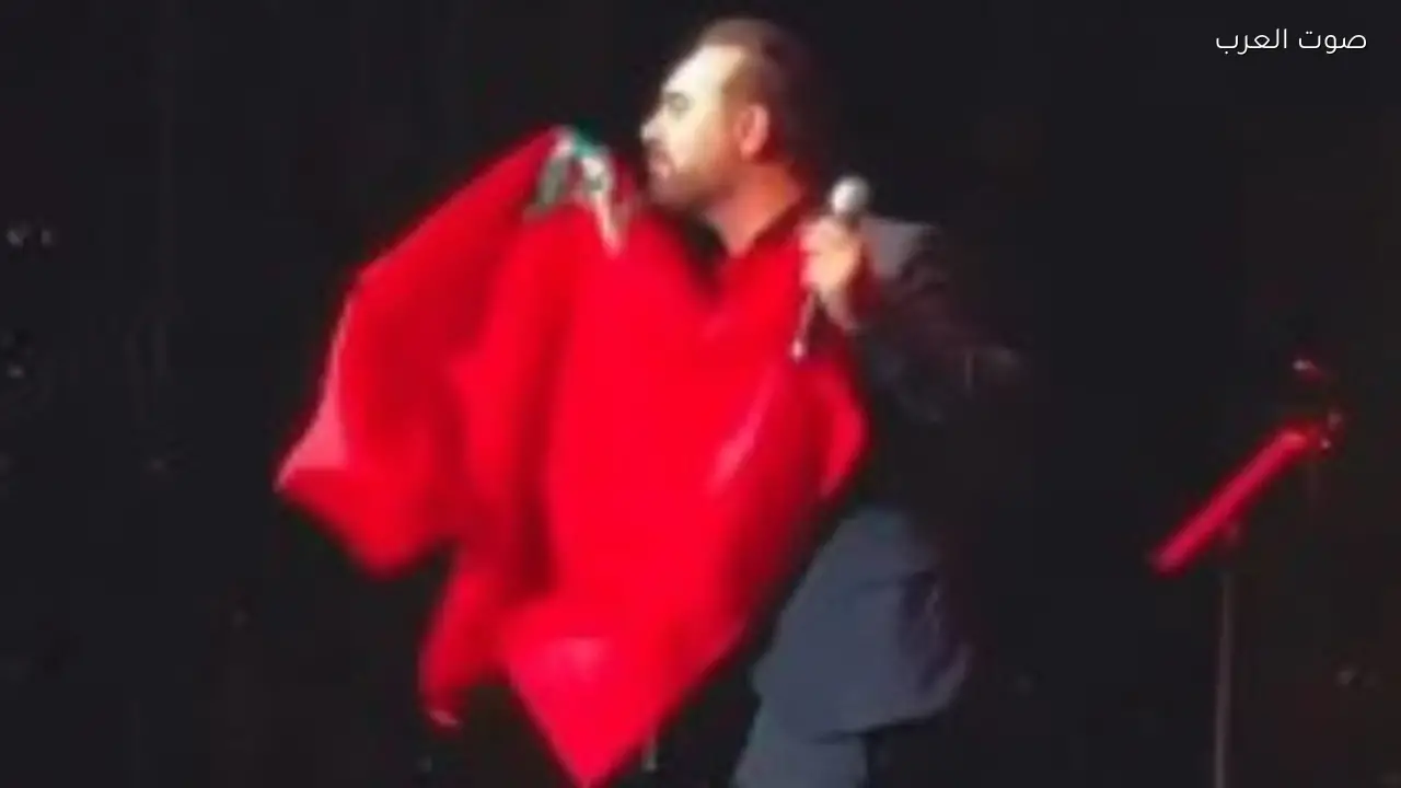 وائل جسار يوجه رسالة دعم للمغاربة بعد قبوله العلم المغربي