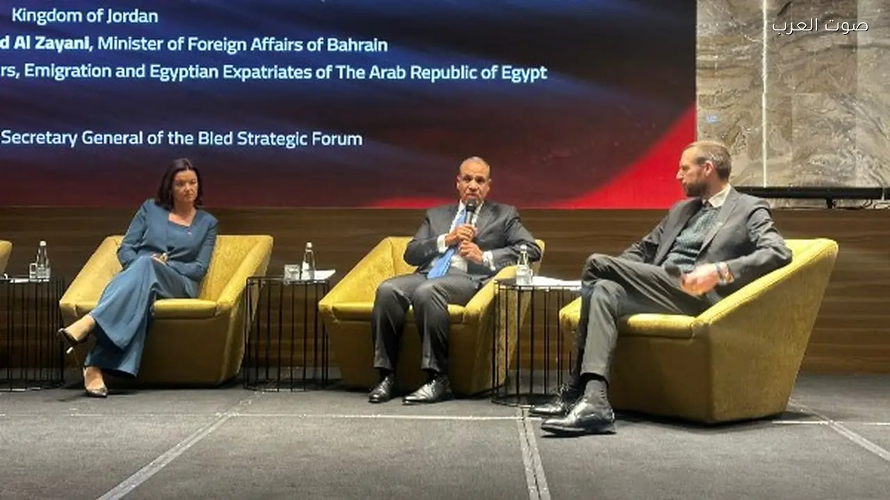 وزير الخارجية يشارك في نقاش حول السلام في الشرق الأوسط