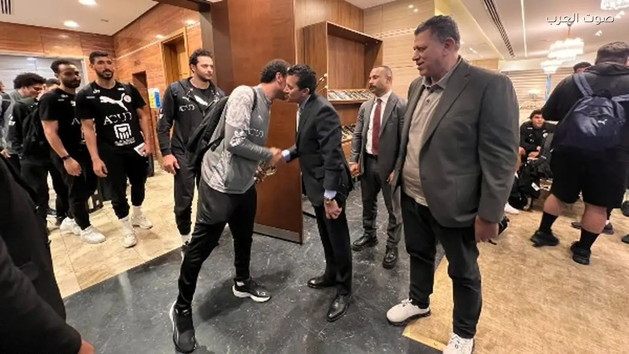 وزير الرياضة يستقبل منتخب مصر لكرة اليد بعد فوزه بأفريقيا