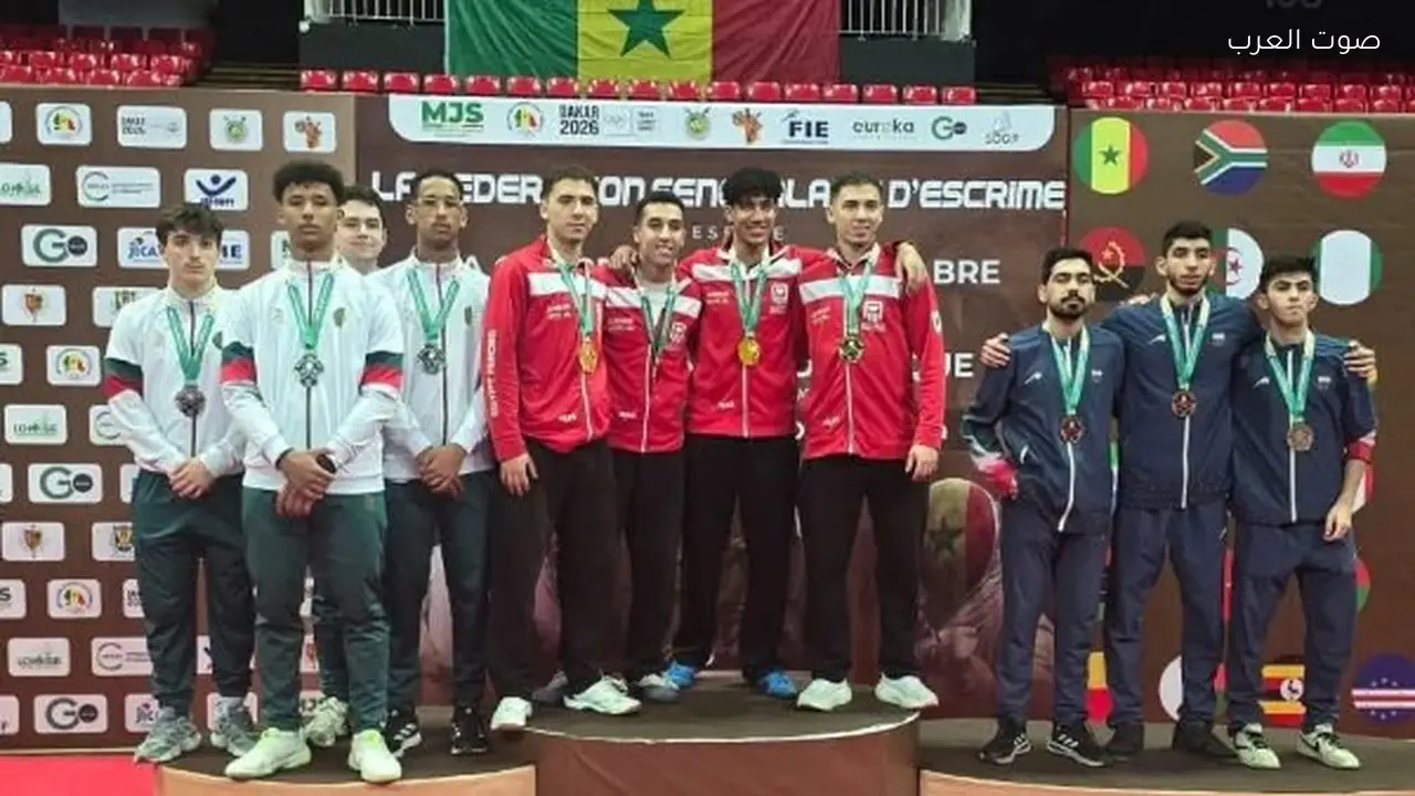 وزير الرياضة يهنئ منتخب مصر لسلاح السيف بعد فوزه بالذهبية