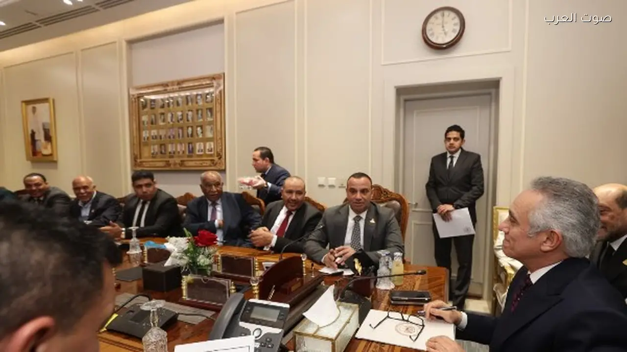 وزير العدل يجتمع بأعضاء من مجلسي النواب والشيوخ