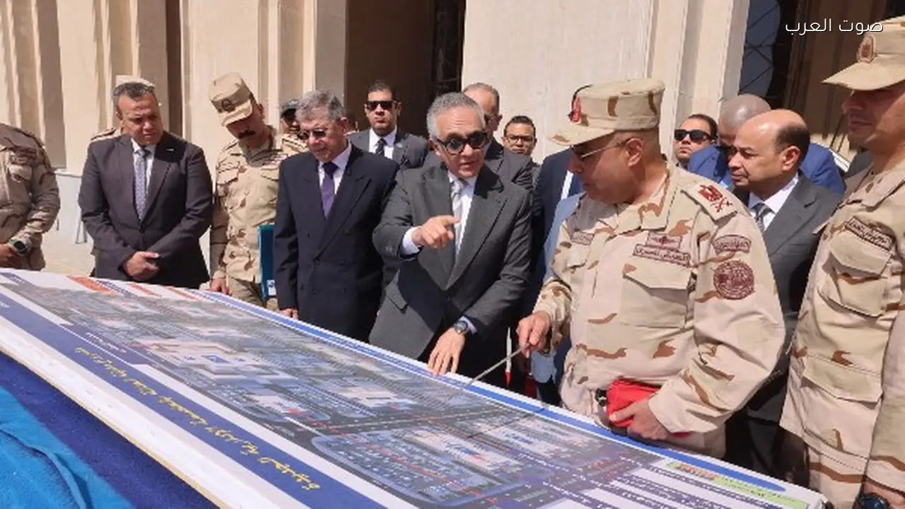 وزير العدل يزور مشروع مدينة العدالة في العاصمة الجديدة