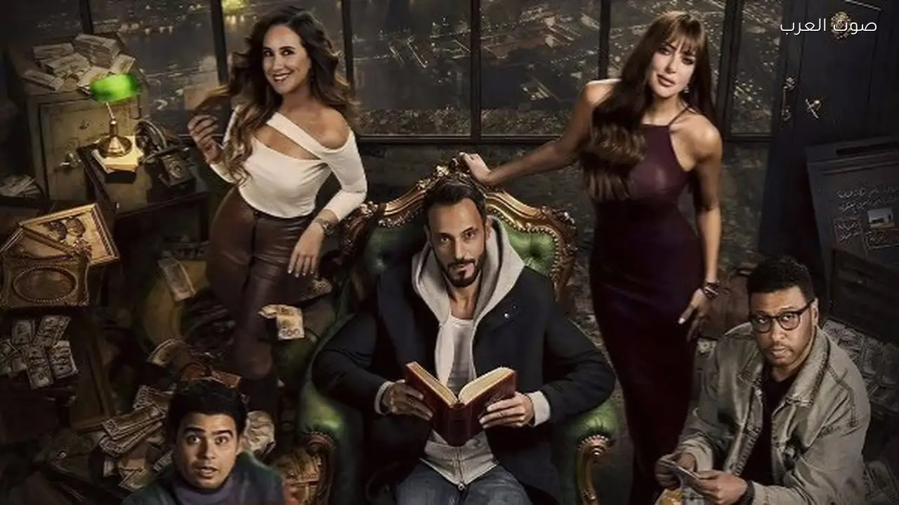 يوسف الشريف نصاب في الحلقة الأولى من مسلسل فن الحرب